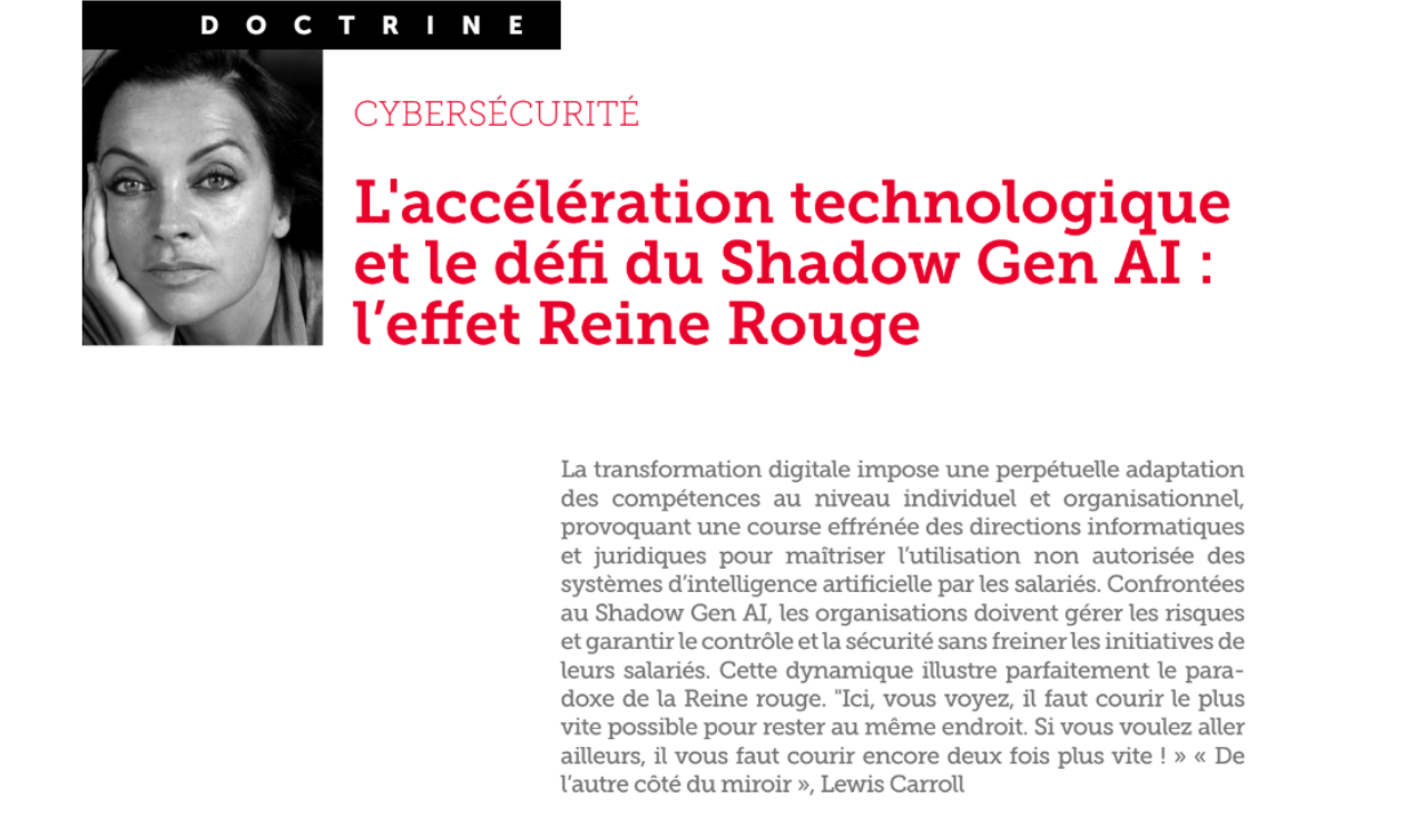 Les entreprises font face au défi du “shadow IA”, ou l’utilisation non autorisée ni contrôlée de l’IA